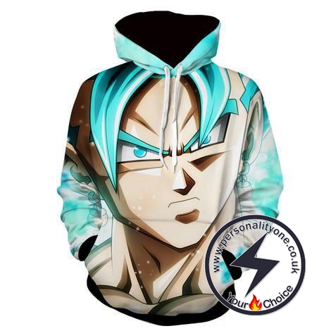 Dragon Ball Z - SSJ Vegito Blue 3D - Hoodies